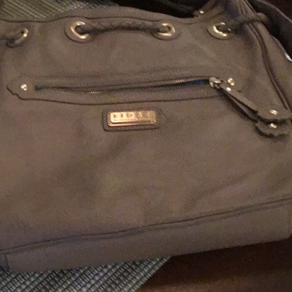 Isabella Fiore Boho Embroidered Leather Hobo Bag - Picture 4 of 5